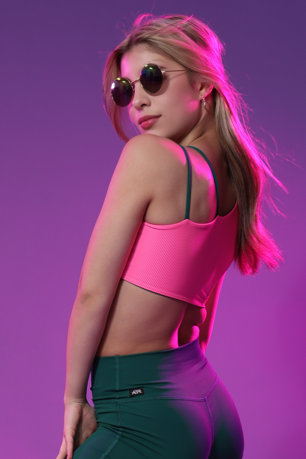 May Reversible Ribbed Crop