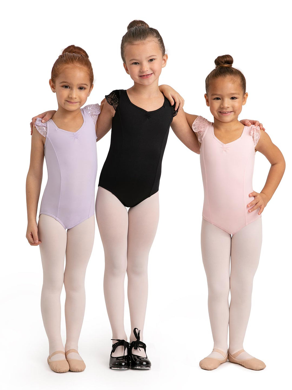Children's Collection Flutter Sleeve Princess Leotard