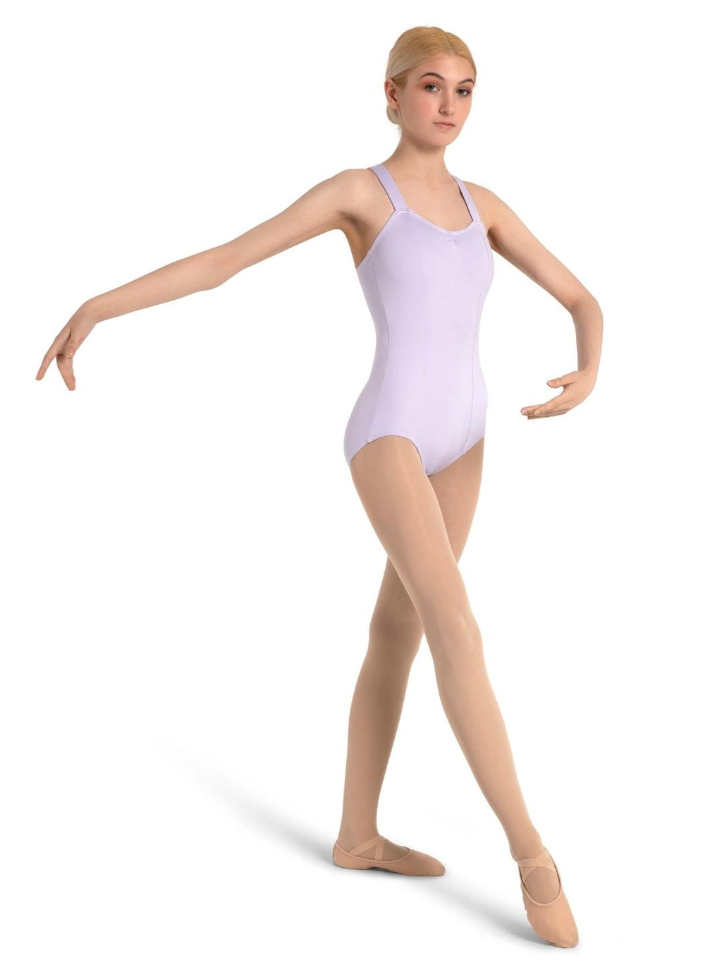 Studio Collection Wide Strap Camisole Leotard