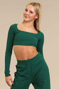 Honest Long Sleeved Crop Top